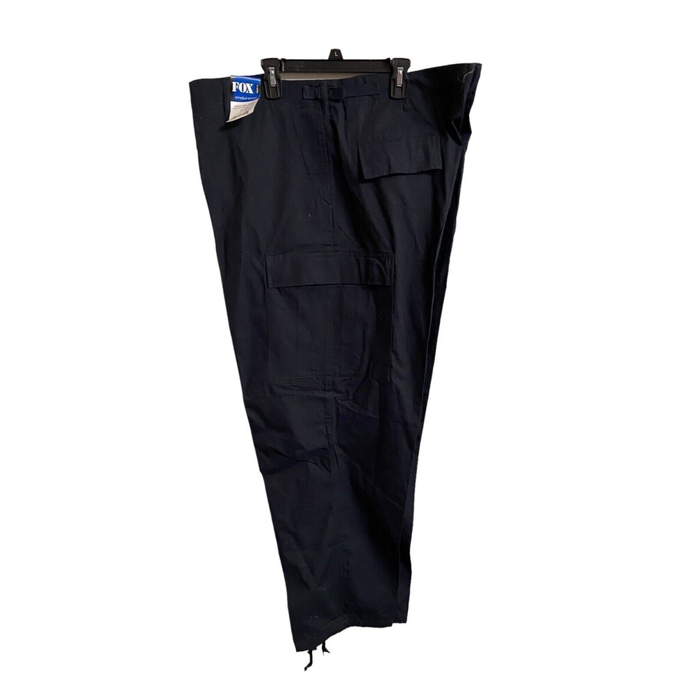 Fox Outdoor BDU Pants Mens XL Regular Black Button Fly Tactical Uniform  NWT